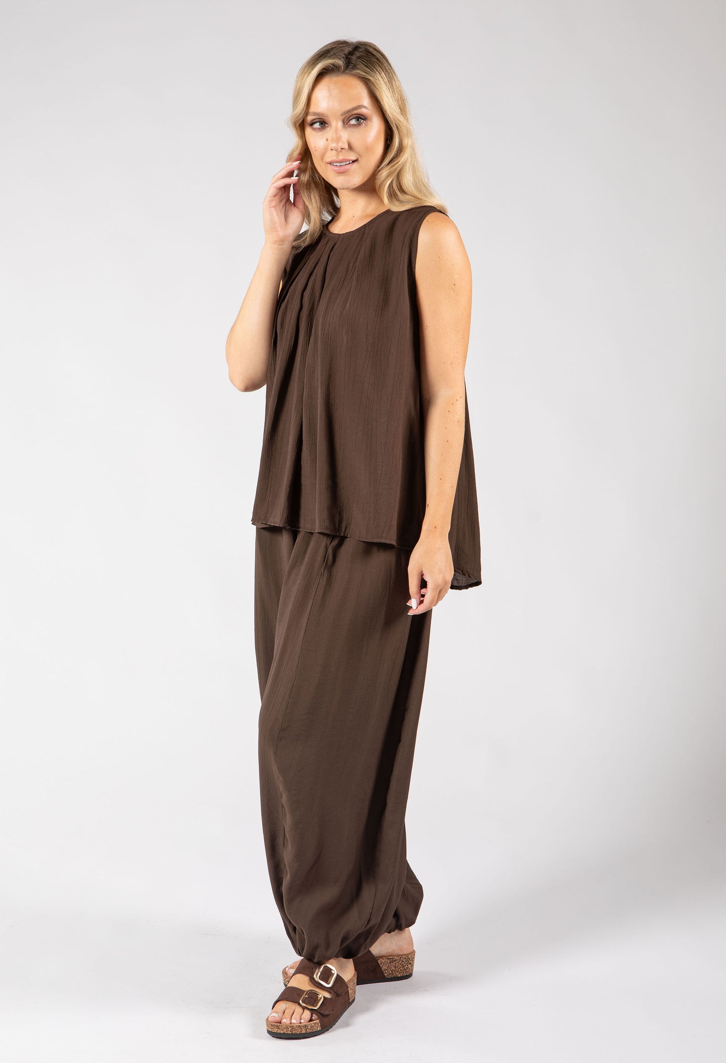 Crinkle Harem Co-Ord Set
