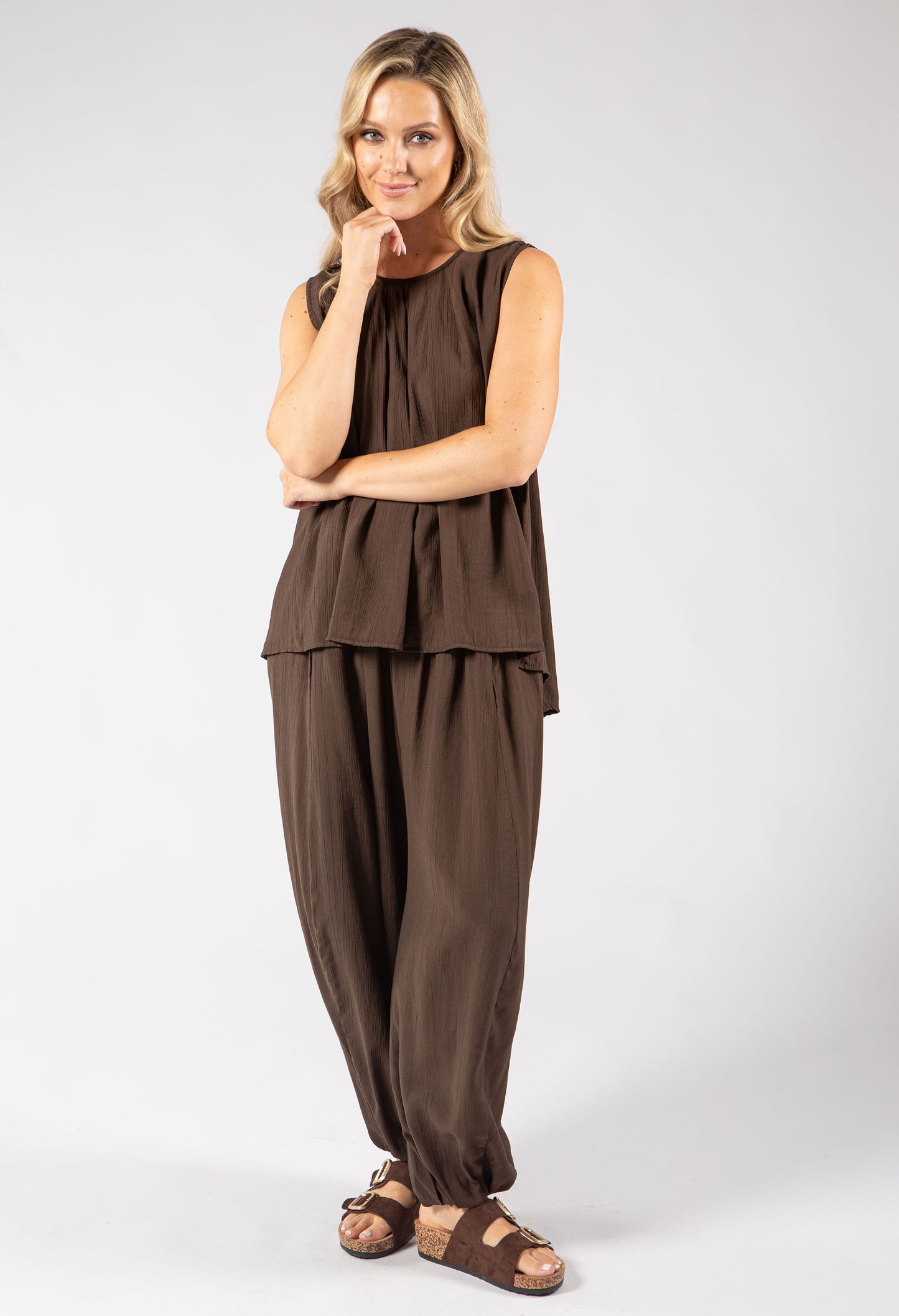 Crinkle Harem Co-Ord Set