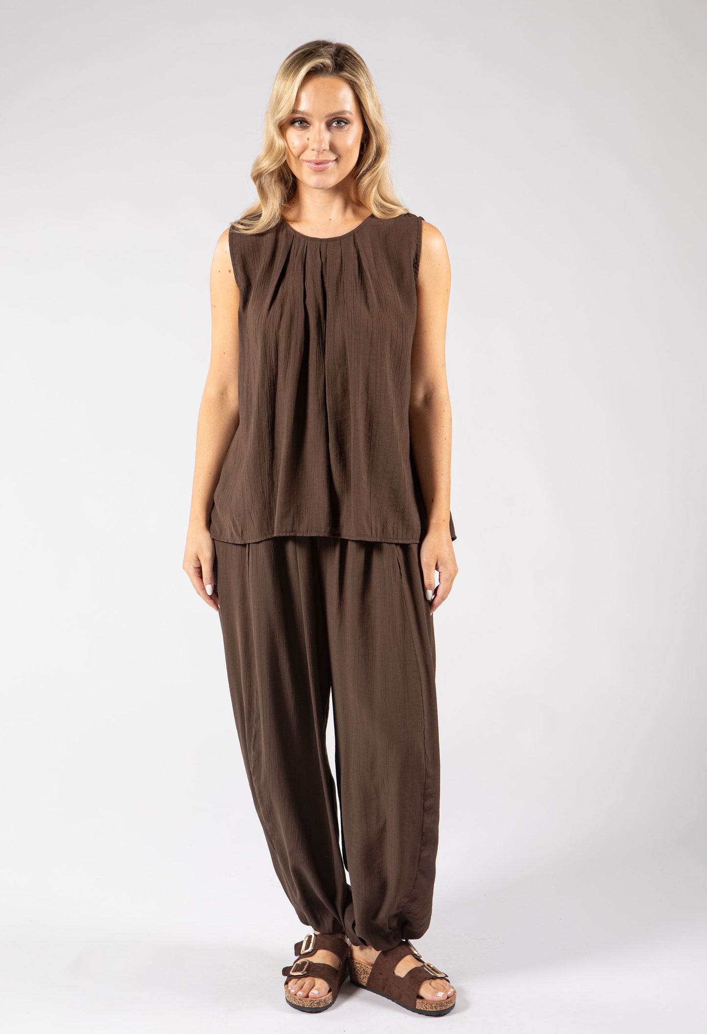 Crinkle Harem Co-Ord Set