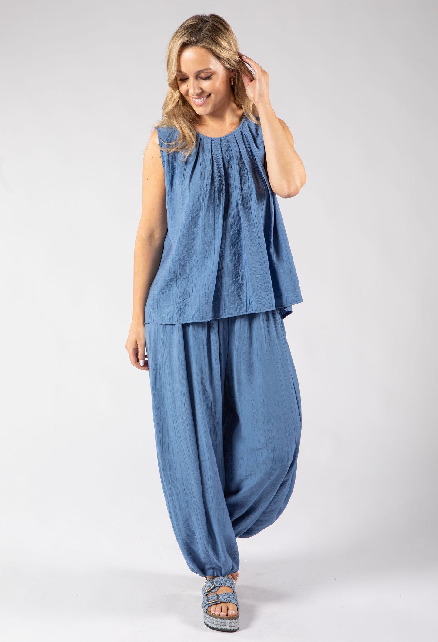Crinkle Harem Co-Ord Set