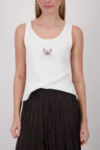 Rhinestone Crab Top