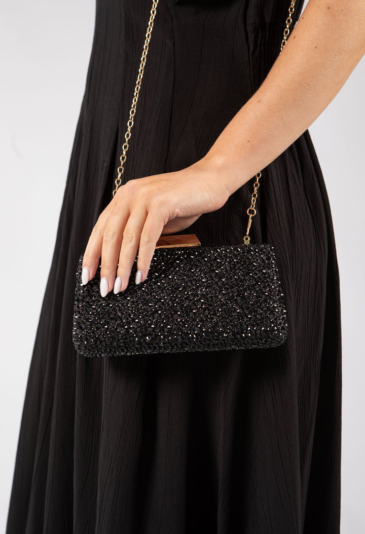 Water Drop Diamante Clutch