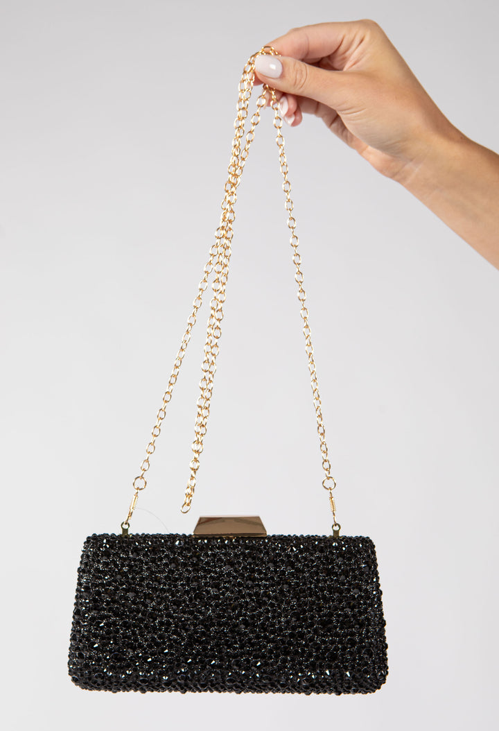 Water Drop Diamante Clutch