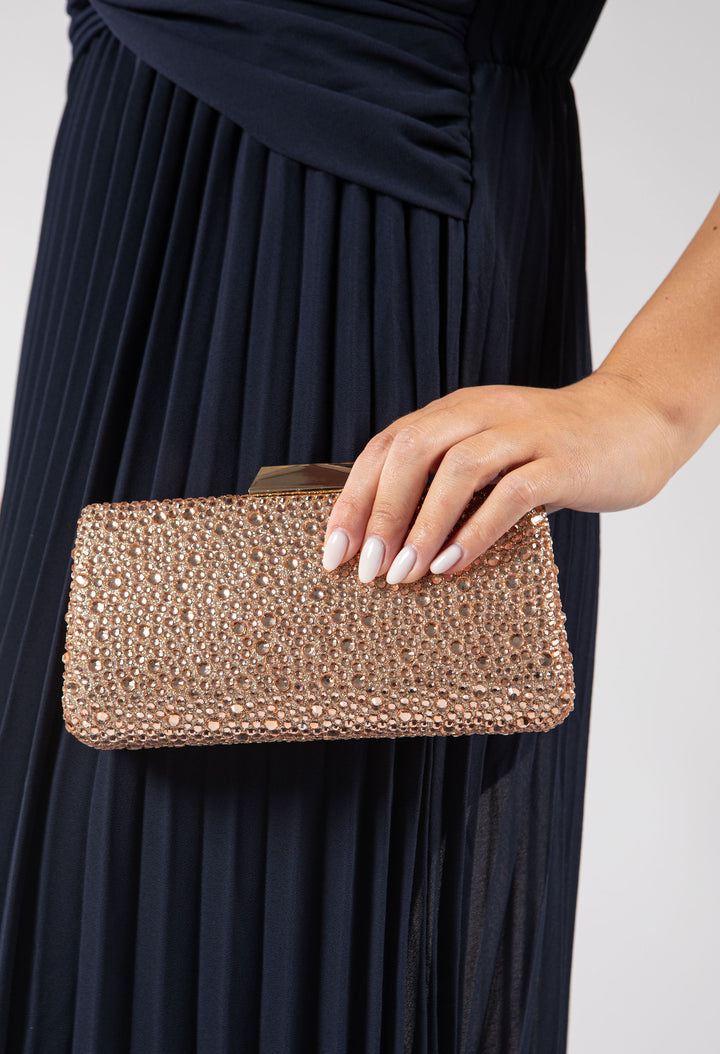 Water Drop Diamante Clutch