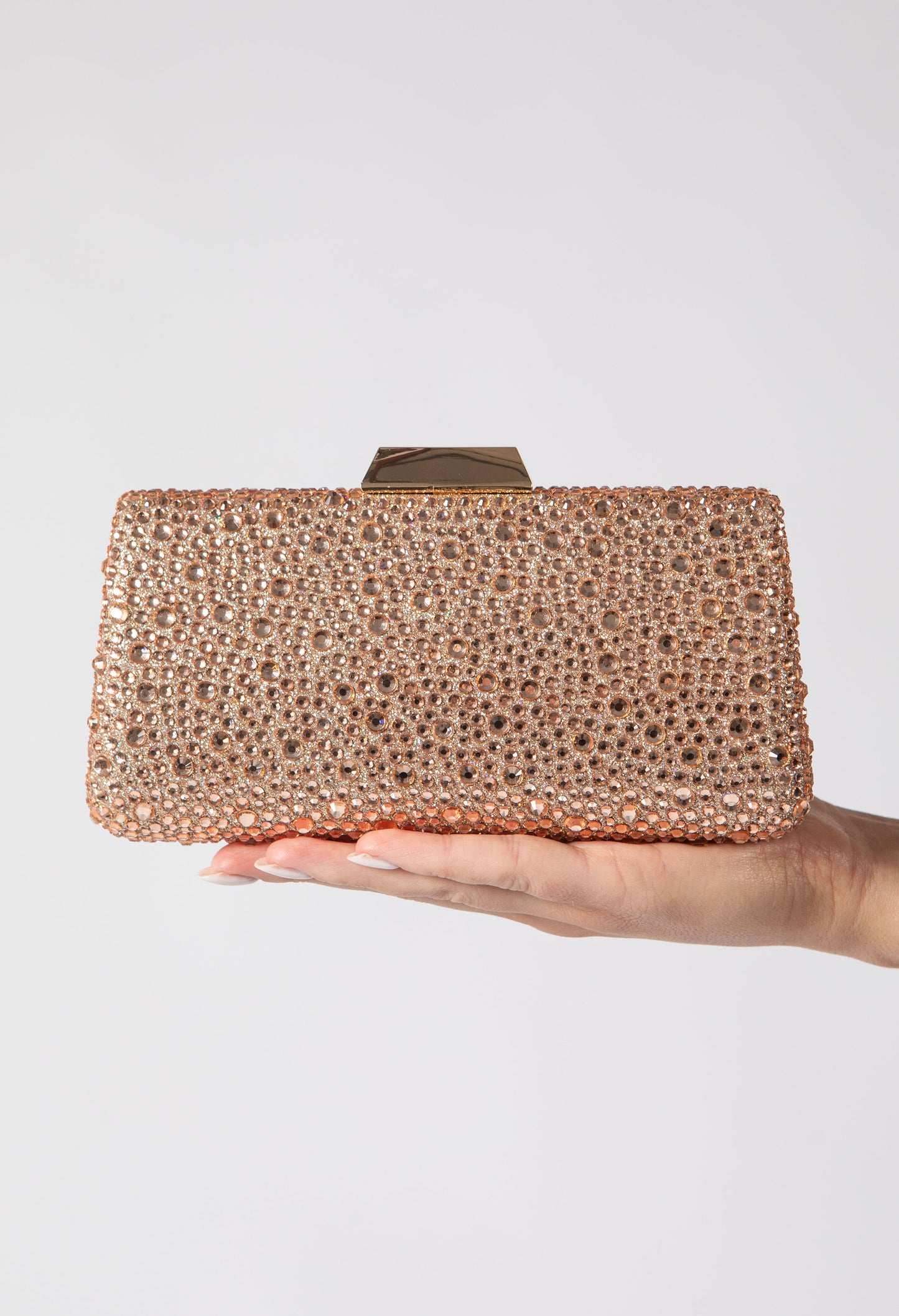 Water Drop Diamante Clutch