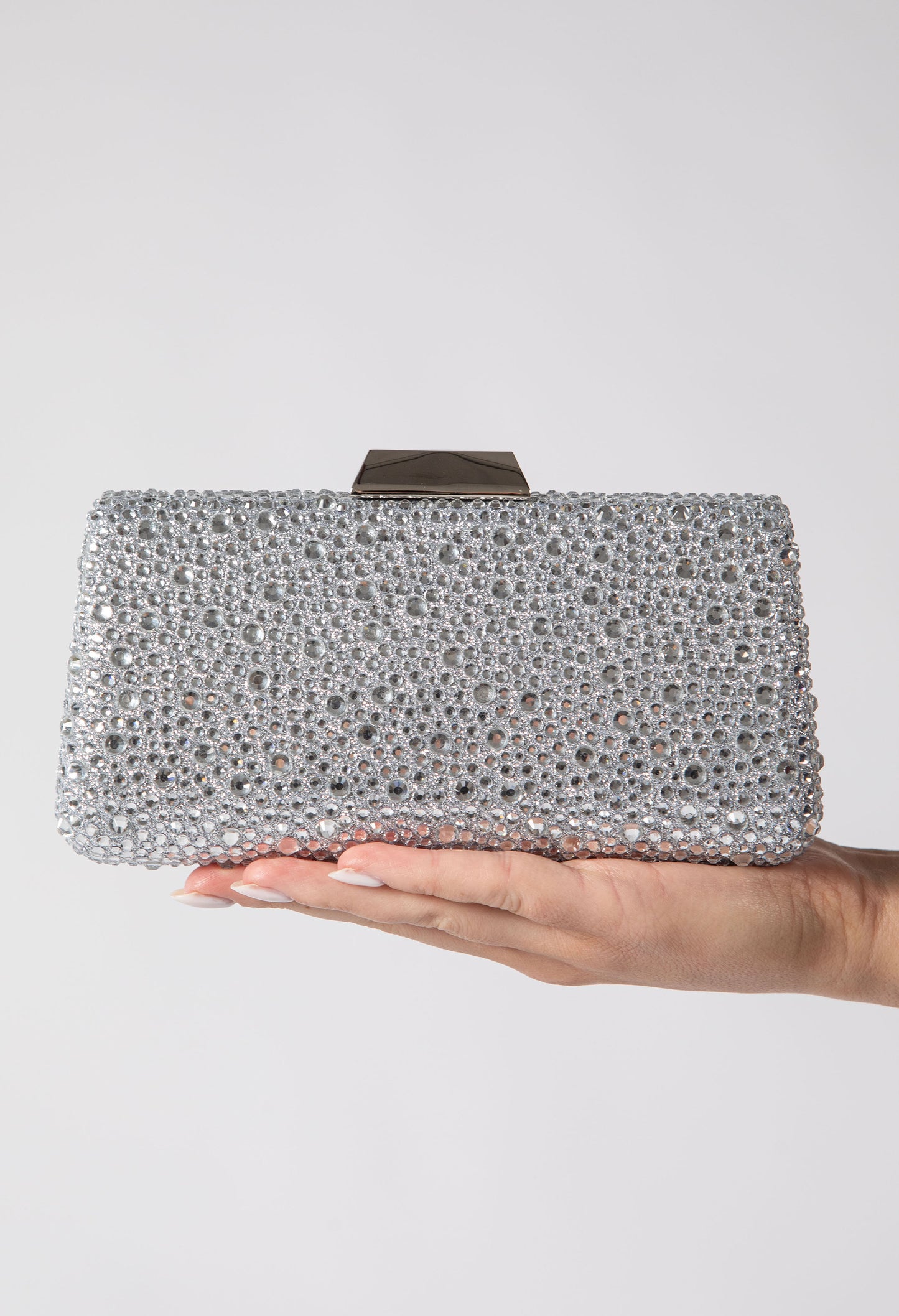 Water Drop Diamante Clutch