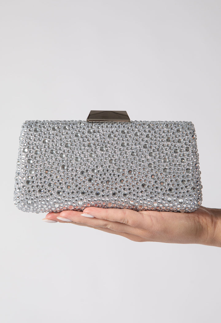 Water Drop Diamante Clutch