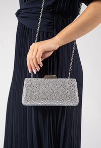 Water Drop Diamante Clutch