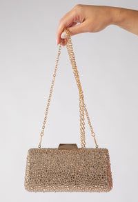 Water Drop Diamante Clutch