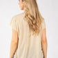 Fish Print Lurex Knit Top