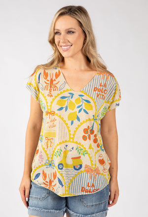 Dolce Vita Lurex Top