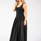 Ribbed Bodice Maxi Dress