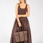 Ribbed Bodice Maxi Dress