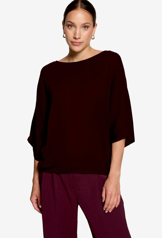 Batwing Sleeve Knit Jumper