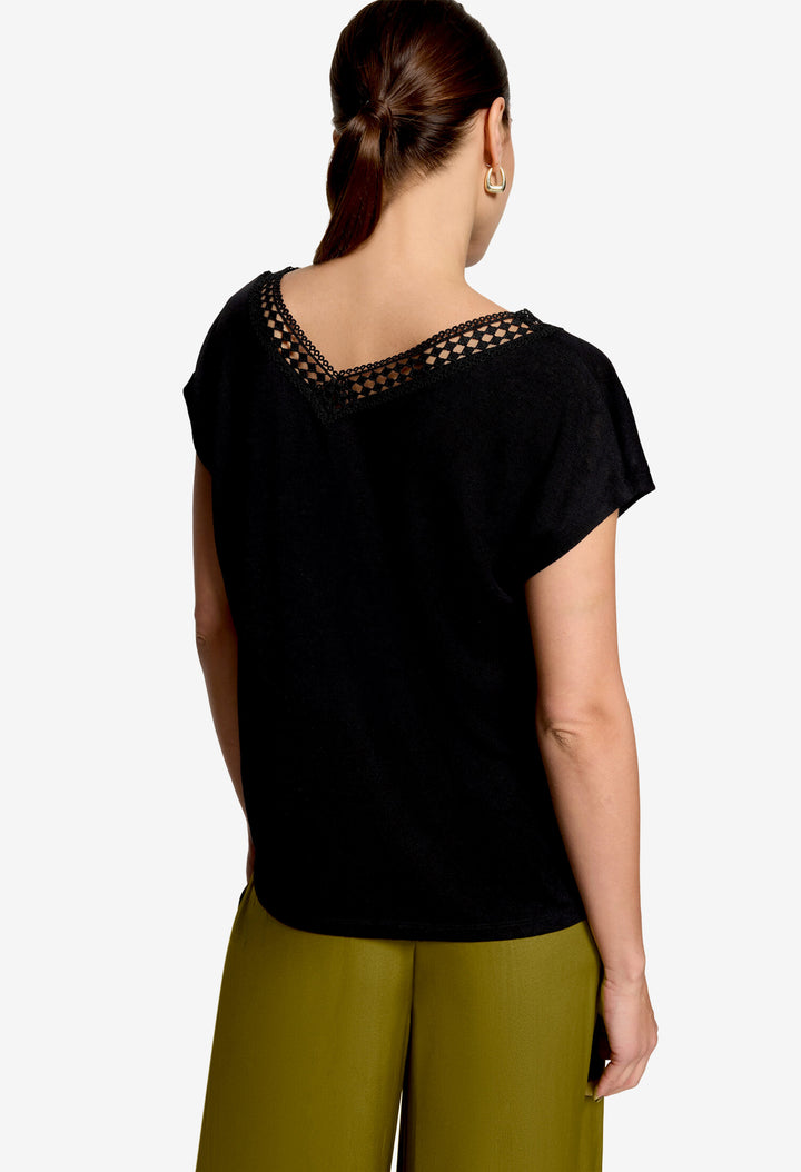 Lace Detail Top