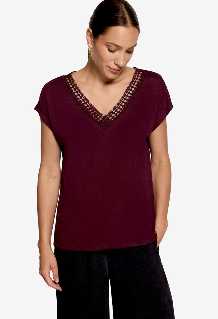 Lace Detail Top