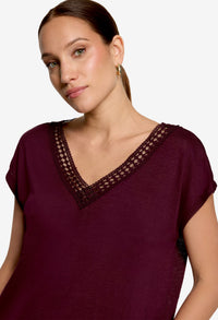 Lace Detail Top