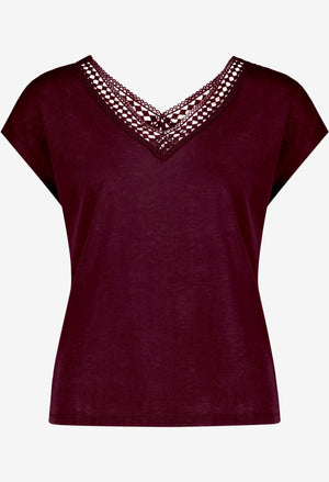 Lace Detail Top