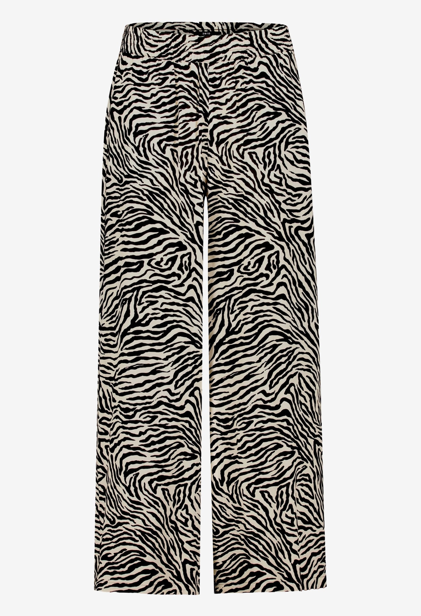 Wide Leg Zebra Trousers