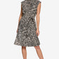 Zebra Print Short Dress