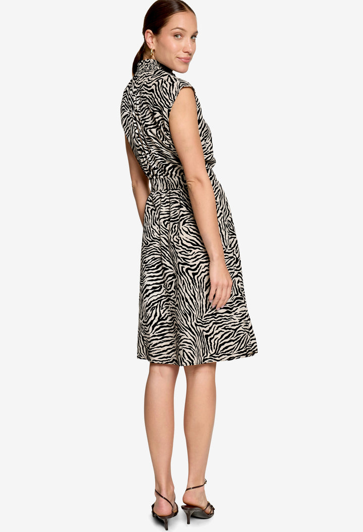 Zebra Print Short Dress