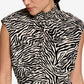 Zebra Print Short Dress