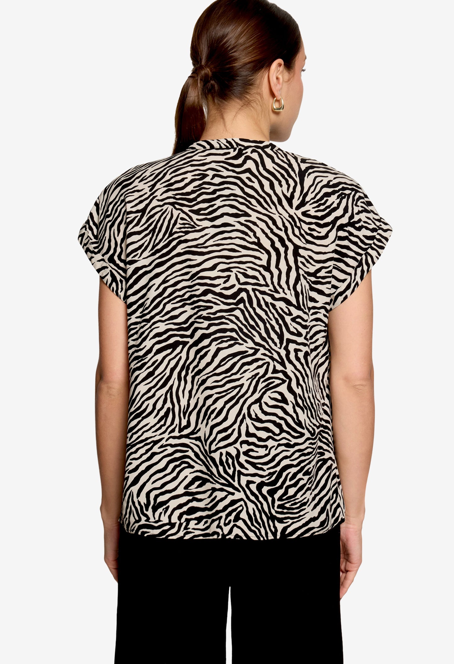 Zebra Print Top
