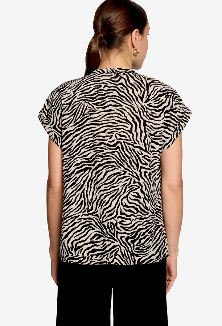 Zebra Print Top