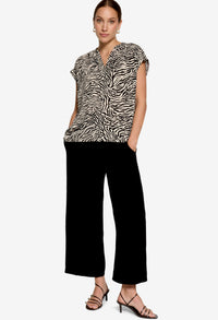 Zebra Print Top