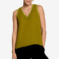 Satin Look Sleeveless Top
