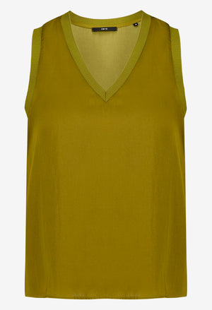 Satin Look Sleeveless Top