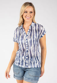 Limura Zebra Print Top