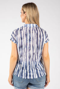 Limura Zebra Print Top