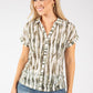 Limura Zebra Print Top