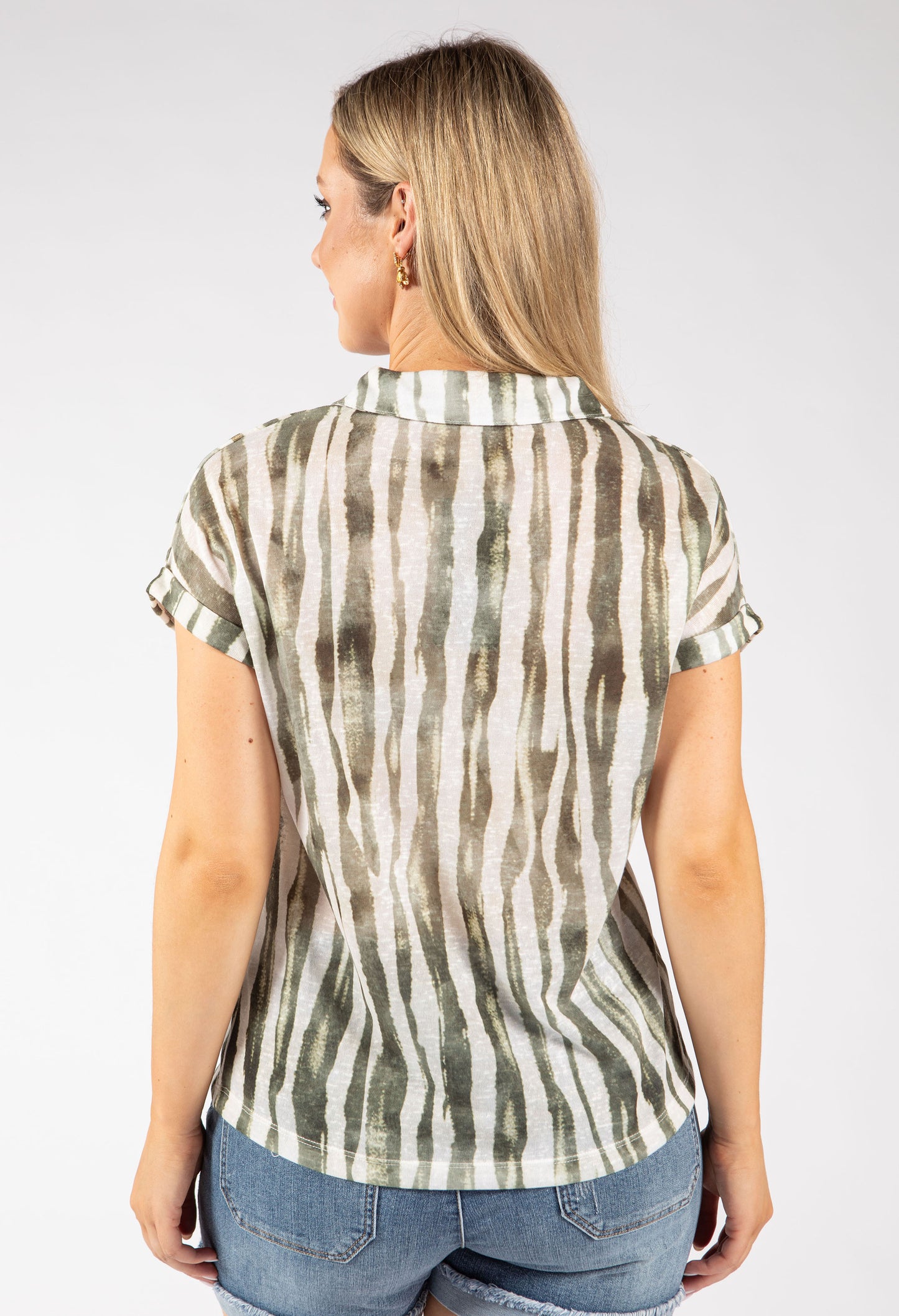 Limura Zebra Print Top
