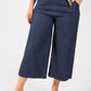 Pull On Denim Culotte