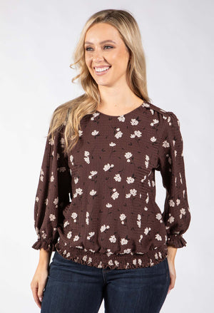 Tanael Floral Print Top