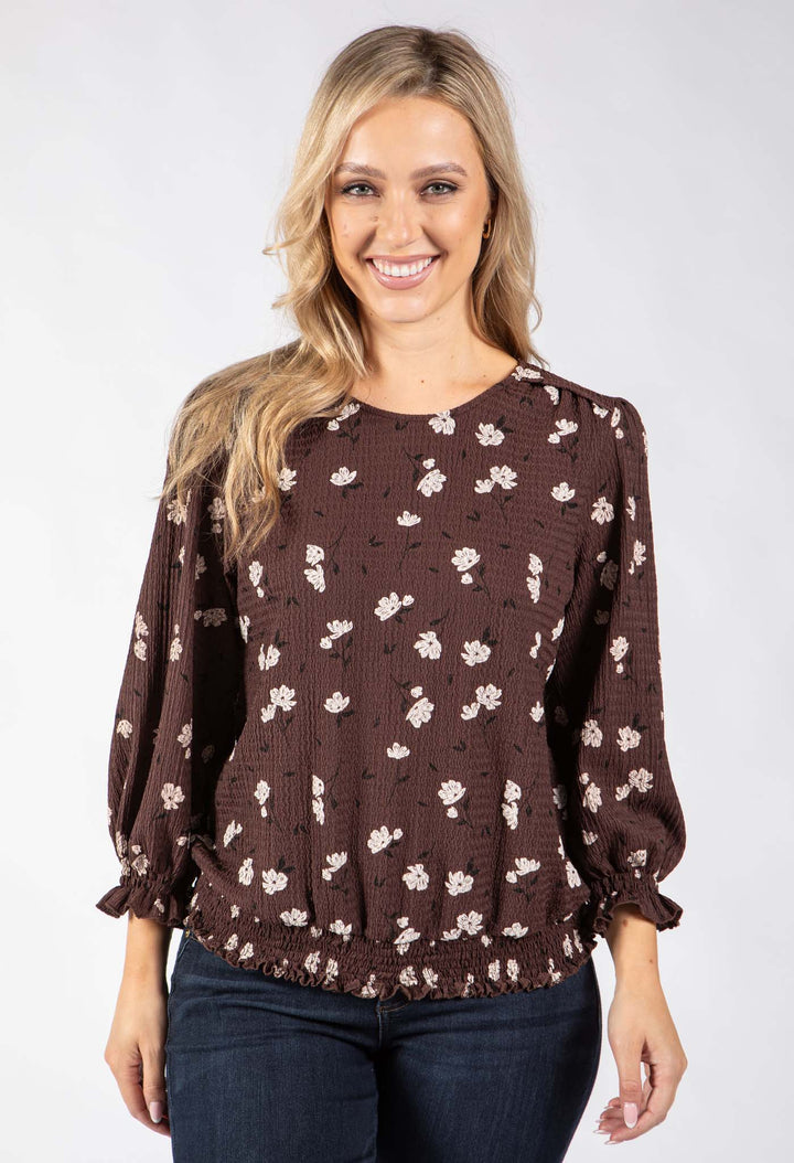 Tanael Floral Print Top