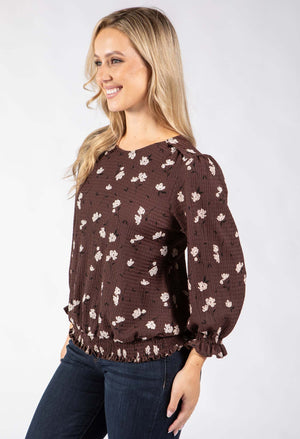 Tanael Floral Print Top