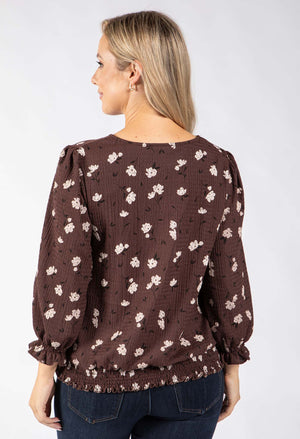 Tanael Floral Print Top
