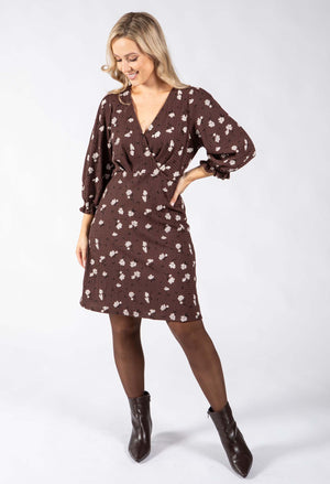Ranael Wrap Midi Dress