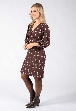 Ranael Wrap Midi Dress