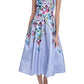 Floral Sleeveless Midi Dress