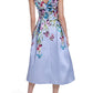 Floral Sleeveless Midi Dress