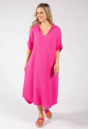 Linen Look Summer Dress