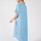 Linen Look Summer Dress