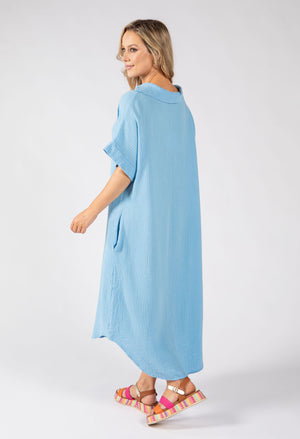Linen Look Summer Dress