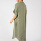 Linen Look Summer Dress