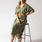 Linen Look Summer Dress