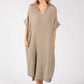 Linen Look Summer Dress